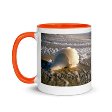 Load image into Gallery viewer, Frozen Conch Shell Mug with Color Inside