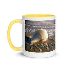 Load image into Gallery viewer, Frozen Conch Shell Mug with Color Inside