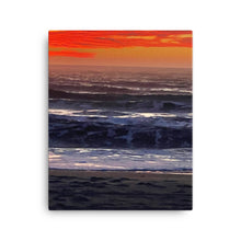 Load image into Gallery viewer, Crimson Sunrise Canvas Print

