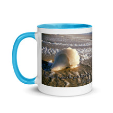 Load image into Gallery viewer, Frozen Conch Shell Mug with Color Inside
